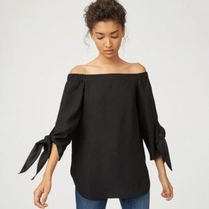 Club Monaco x Ralph Lauren Off -the- Shoulder Top